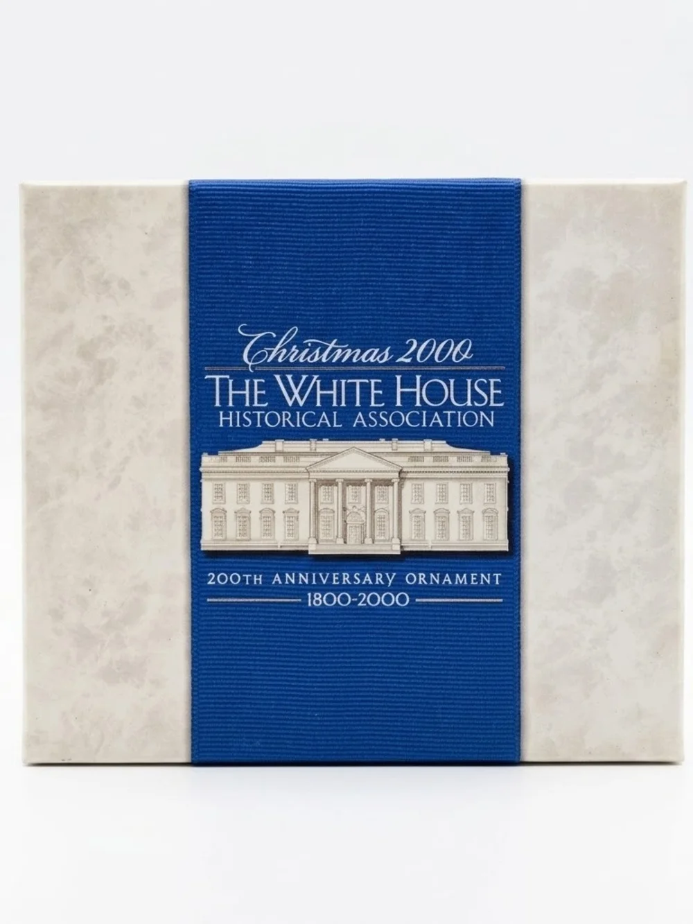 White House Historical Association 2000 200th Anniversary Christmas Ornament